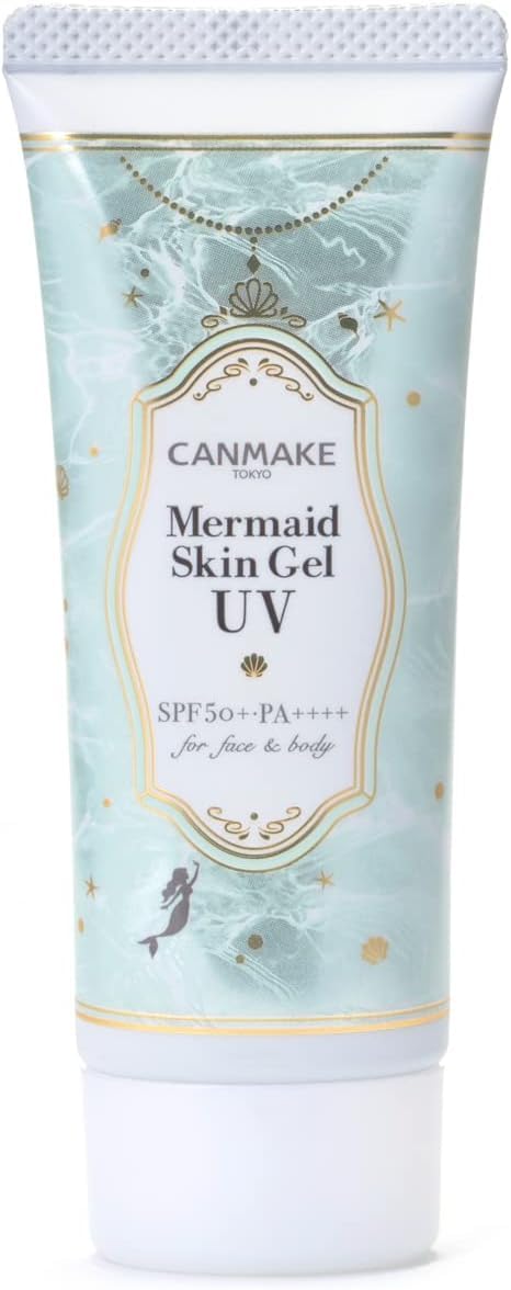 

CANMAKE Mermaid Skin Gel UV C01 CICA Mint Солнцезащитный гель Снимается средством для умывания 1 шт. SPF50+ PA++++, Очищающее средство, Солнцезащитное средство для тела, (х 1)