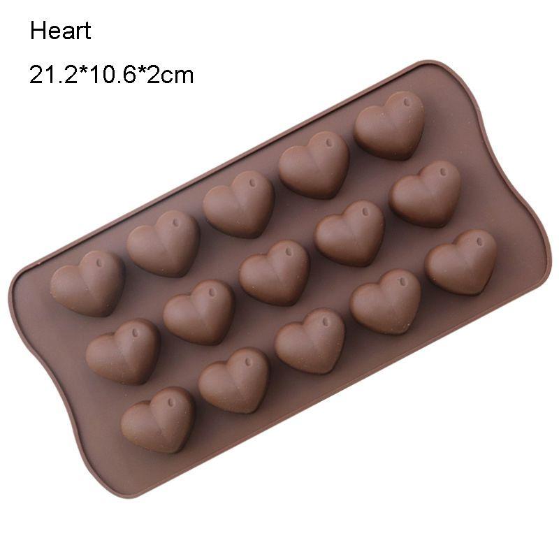 

Силиконовые формы для торта, Рождество, шоколада, для украшения, для выпечки, для печенья, форма для DIY Heart