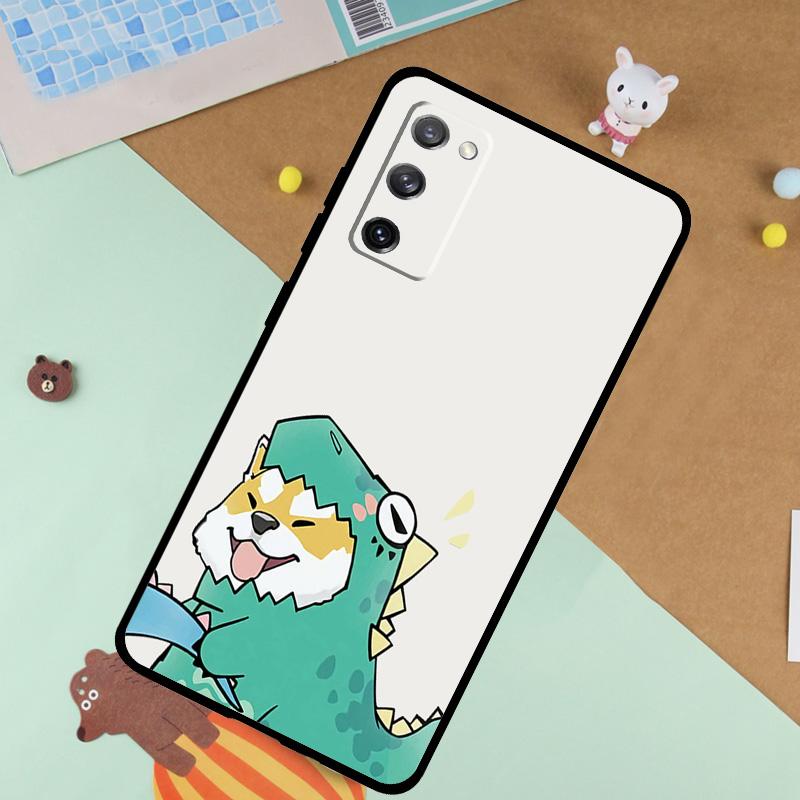Couple Matching Cute Dinosaur Case For Samsung Galaxy S23 S22 Ultra S21 S20 FE S8 S9 S10 Note 10 Plus Note 20 Ultra Cover