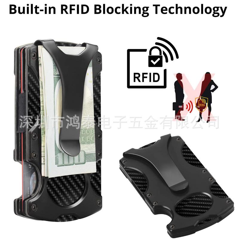 Metal Wallet & RFID-Proof Card Holder with Anti-Scan Technology