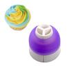 Cake Decor Tool For Cupcake Cookie Baking, 3 Hole 3 Color Tri - color Cream Coupler