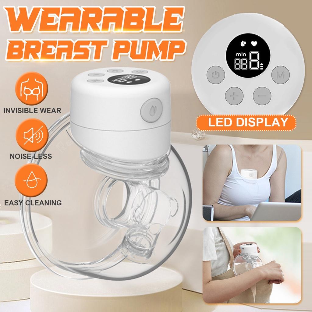 5V Hands-Free Electric Breast Pump Silent Wearable Automatic Milker USB Rechargable Portable Milk Extractor Baby Breastfeeding