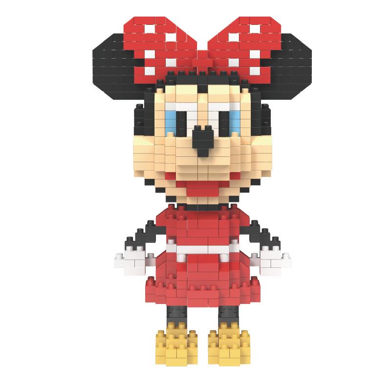 Peking Opera Micro-Diamond Particles Building Block Toy Puzzle Assembly Difficult Adult Children Wind Compatible Lego