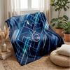 Tottenham Hotspur Theme Blanket Soft Flannel Blanket Plush Throw Blanket Cozy Sofa Bed Blanket for Home Decor