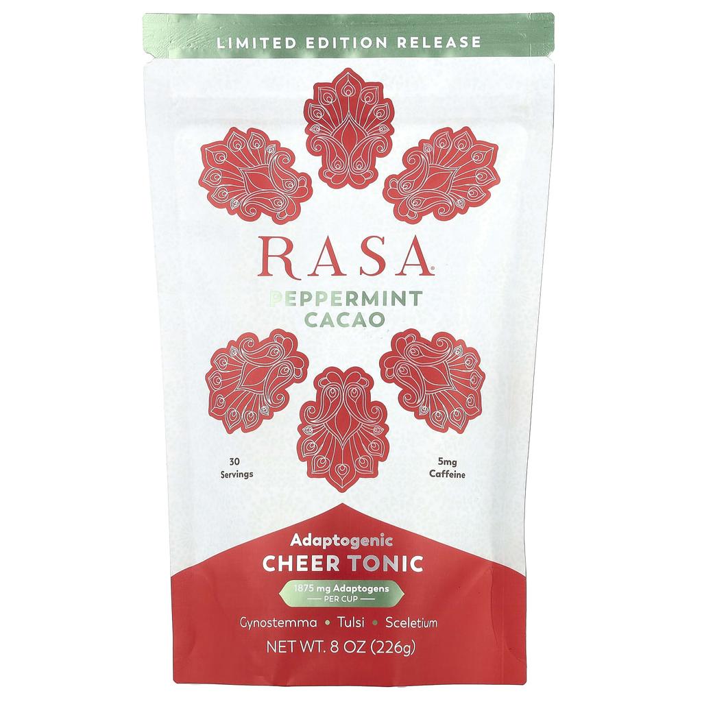 Adaptogen Cheer Tonic, Peppermint Cacao, 226G(8Oz)