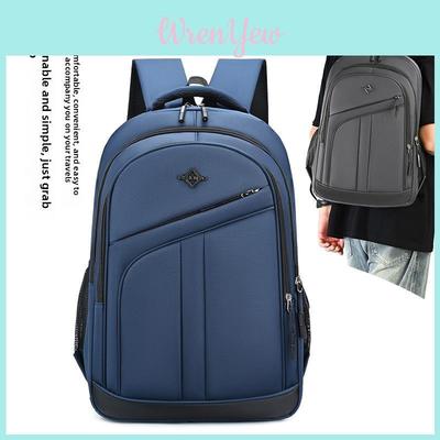 Oxford Fabric Large Capacity Backpack With Multiple Compartments For Students And Travelers