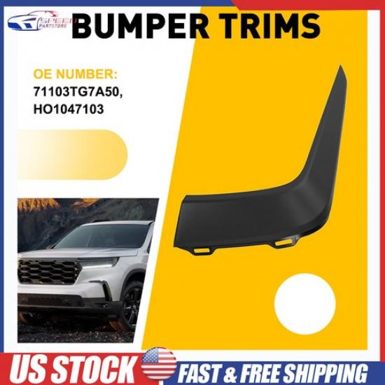 Fit - Honda Pilot Front Passenger Bumper Upper Molding Trim HO1047103