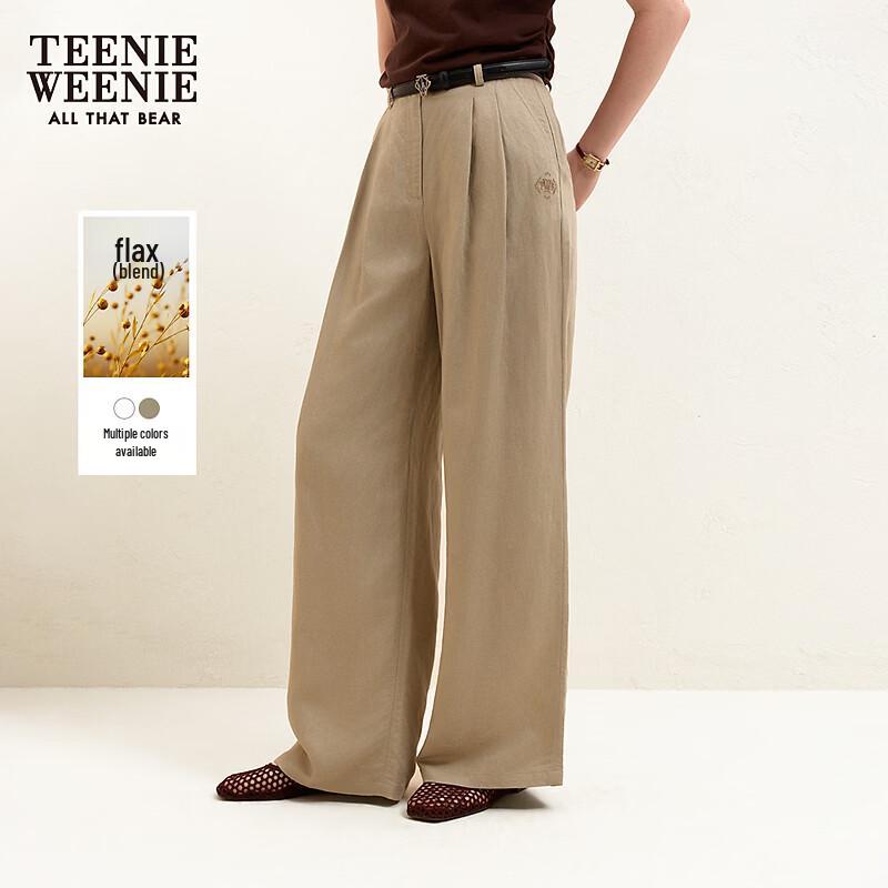 

Teenie Weenie Women s Little Bear Letter Casual Long Pants L