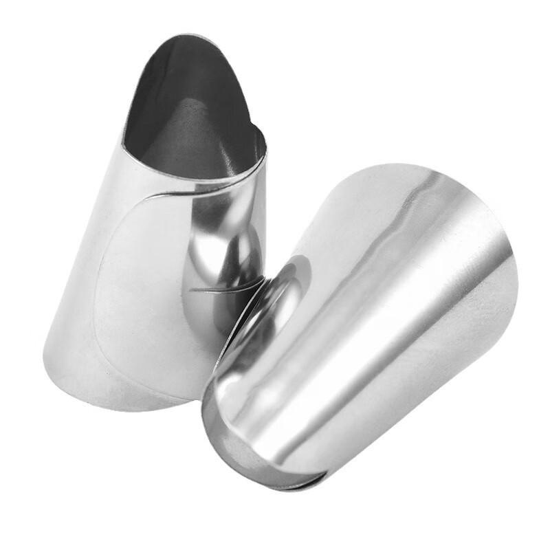 Stainless Steel Finger Protectors & Peeler Set