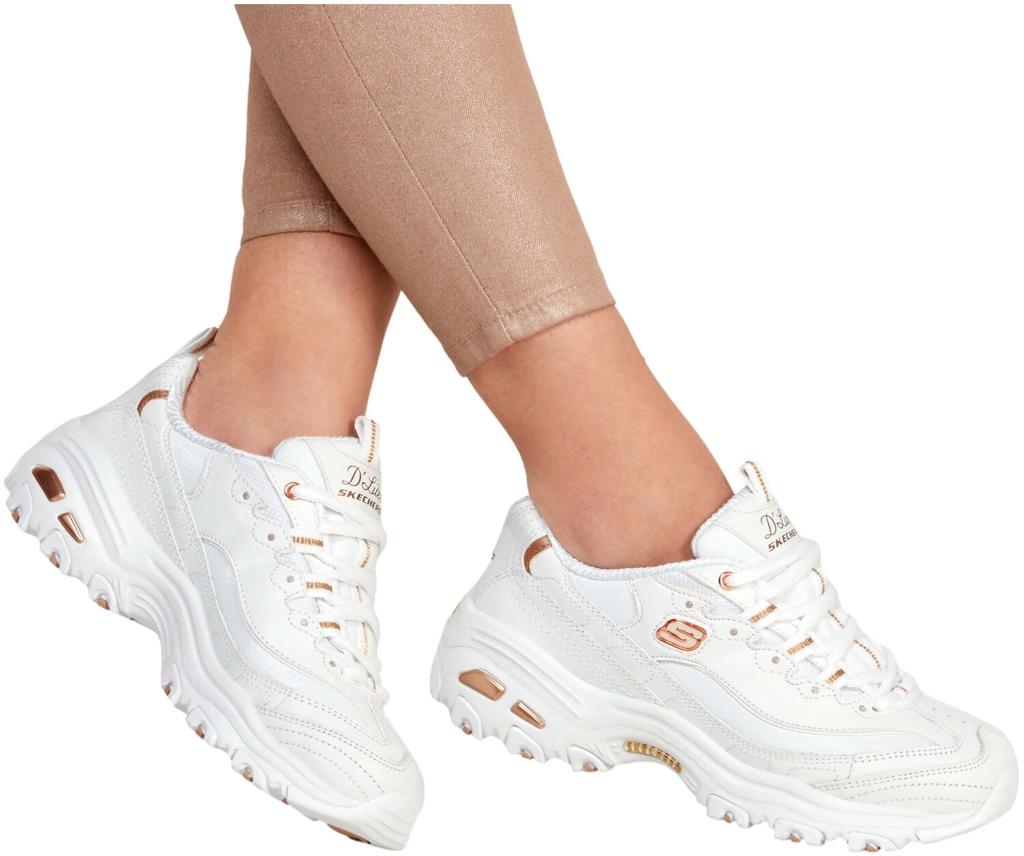 Кроссовки Skechers D'Lites - Fresh Start белый/розовое золото