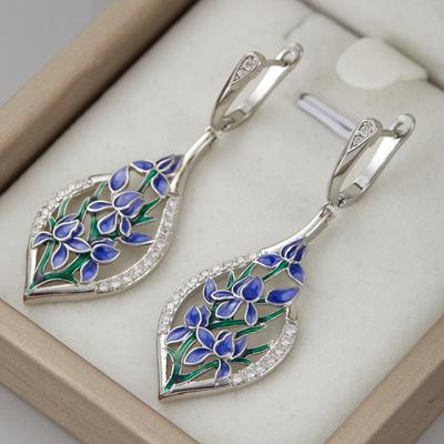 Cercei noi personali cu design gol de floare, Accesorii bijuterii proaspete și elegante pentru temperamentul doamnelor