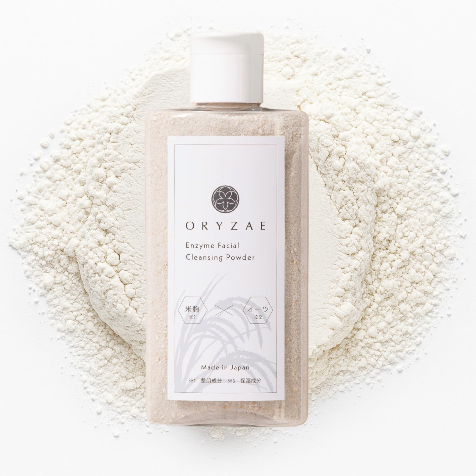 

Освежающая, но Oryze Enzyme Очищающая пудра для лица 50 г с ферментами риса и рисовых отрубей Увлажняющий уход за порами и черными точками [Сделано