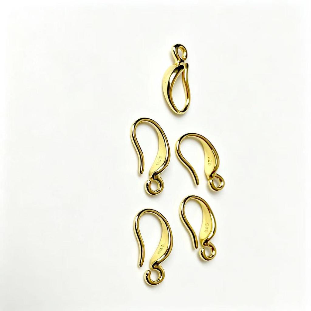 Silver French Ear Hook Clasps for DIY Jewelry Accessories
