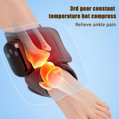 Masajeador de Muñeca Calentado Eléctrico con 3 Modos y 5 Ajustes de Calor Envoltura de Terapia de Mano Recargable por USB Herramienta de Masaje de Muñeca Portátil y Relajante para Hogar Oficina