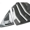 New 2pcs Racing Side Rear Quarter Window Louvers for Toyota Camry 9th 2025 2026 (Carbon Fiber Style 4pcs)