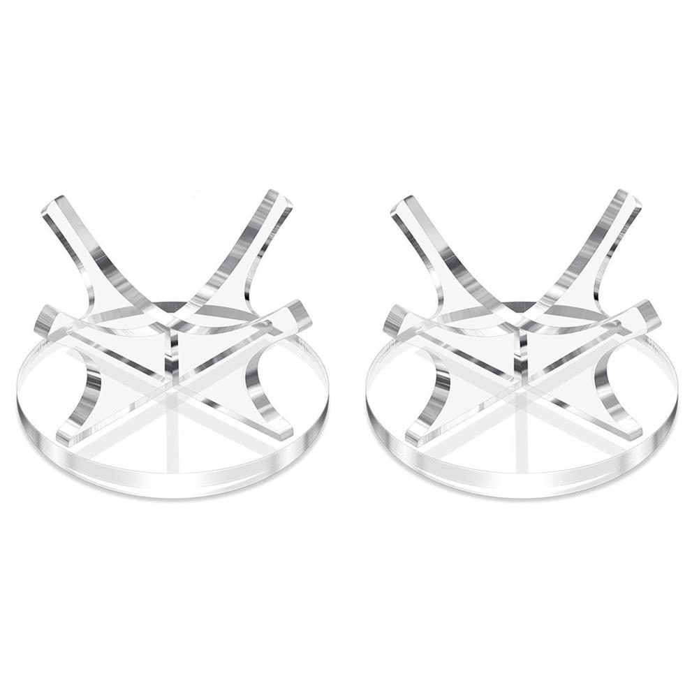 Acrylic Sport Ball Display Rack Clear Baseball Display Stand Memorabilia Autograph Baseball Holder for Golf Softball Tennis Ball