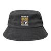 Cappello a secchiello Rock Angine de Poitrine Band per Ragazza Vocation Lavato Usurato Cappello da Sole Protezione UV per Cappelli da Pesca Copricapi