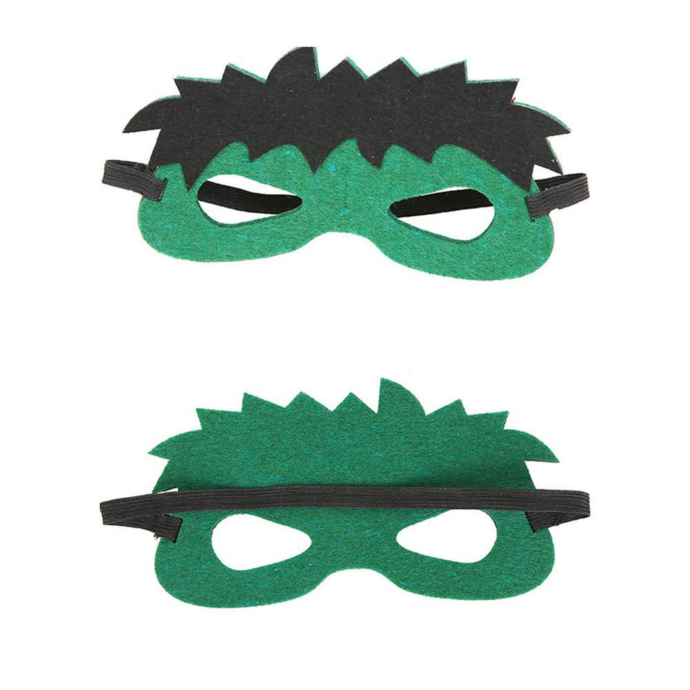 9Pcs Superhero Felt Masks for Kids Superhero Masks with Elastic Rope Party Cosplay Favors Masks for