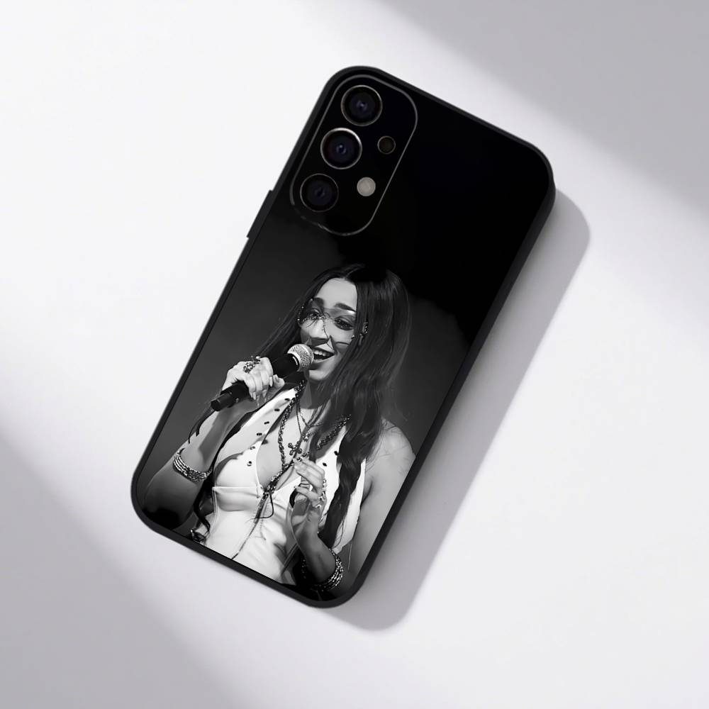 Singer D-De La R-Rose Hot Black Cover Phone Case For Samsung S25,S24,S21,S22,S23,S30,Ultra,S20,Plus,Fe,Lite,5G