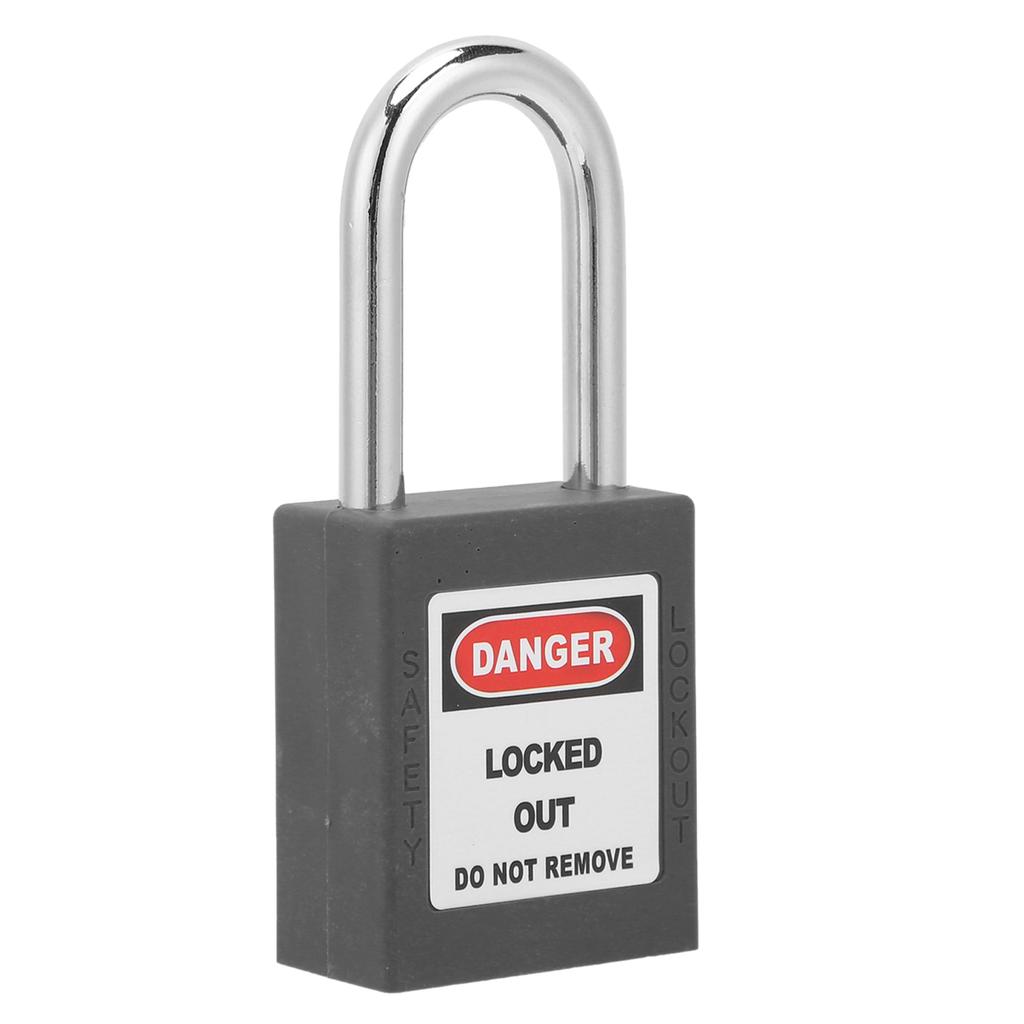 10 Sets 1.5in   Padlocks Steel Beam Insulated Anti Corrosion Lock for Industry Machine Manufacturing(Blue )