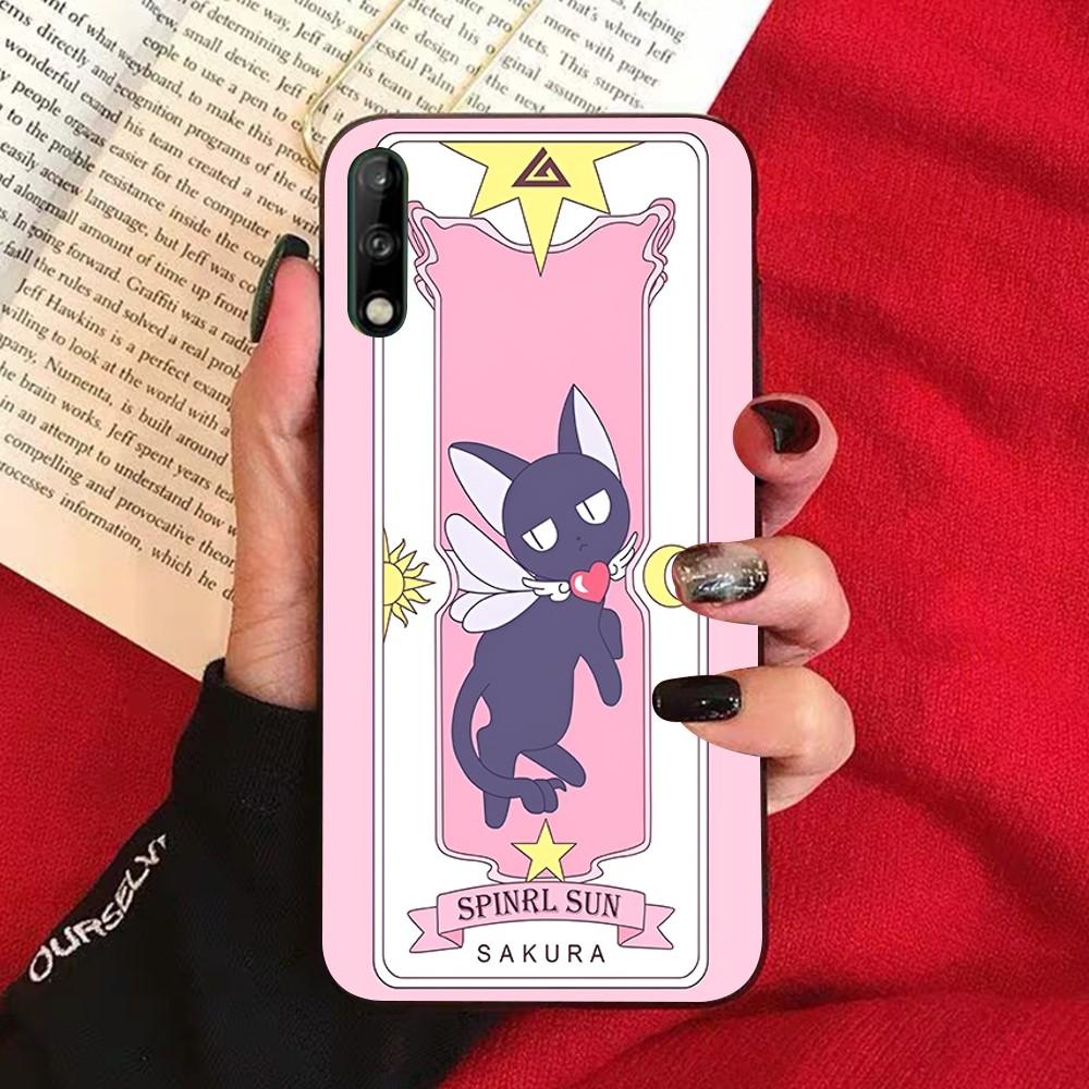 Sakura Card Captor Phone Case For Huawei Honor 10 lite 9 20 7A 9X 30 50 60 70 pro plus Soft Silicone Cover