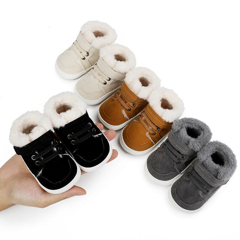 Winter-Wanderschuhe für Jungen, Baby-Pre-Step-Schuhe, Babyschuhe für Neugeborene