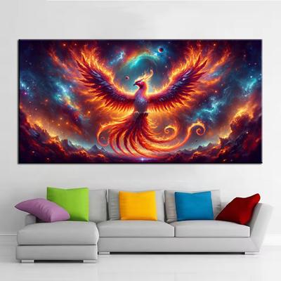 Fantastyczny Obraz Feniksa Malowanie Diamentami DIY Haft Krzyżykowy Pełne Wiertła Mozaika Diamentowa Nowa Kolekcja Wystrój Domu