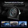 2" 52mm Digital Gauge Water Temp Car Gauge 40~120 Celsius Temperature 12V Instrument Black Bezel 40-120℃ Water Temperature Gauge