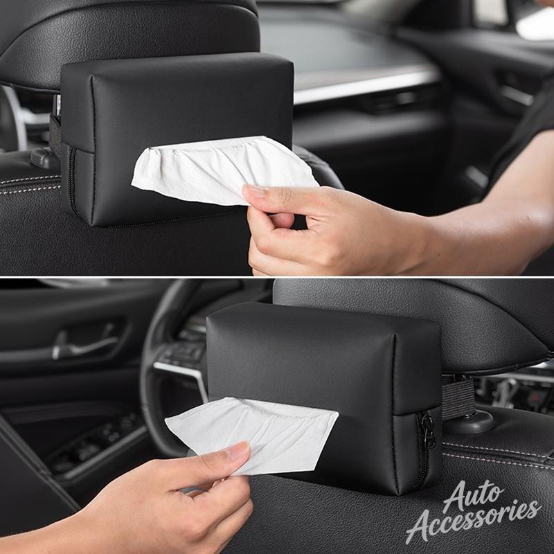 Car Tissue Box Car Seat Back Holder Tissue Paper Organizer For BMW M Power X1 X3 X4 X5 E46 E90 F20 E60 E39 F10 M1 M2 M3 Sticker Wzjh87