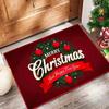 Christmas Tree Print Rug Doormat Welcome Mat Merry Chirstmas Entrance Carpet Rug Soft Living Room Carpet Bedroom Home Decoration