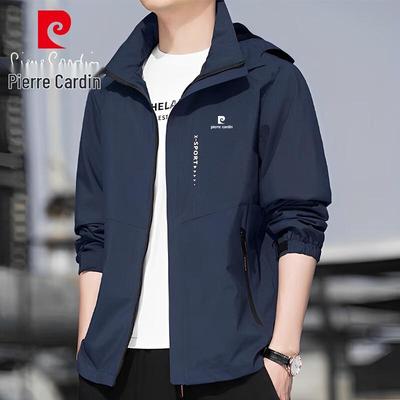 Men's Spring Autumn Hooded Jacket