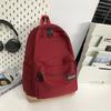 Women's Color Block Backpack Student School Bag Men's Lightweight Large Capacity Travel Backpack