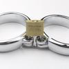 Locking Metal Handcuffs Lockable Wrist Cuffs  Slave Play Cuffs & Shackles