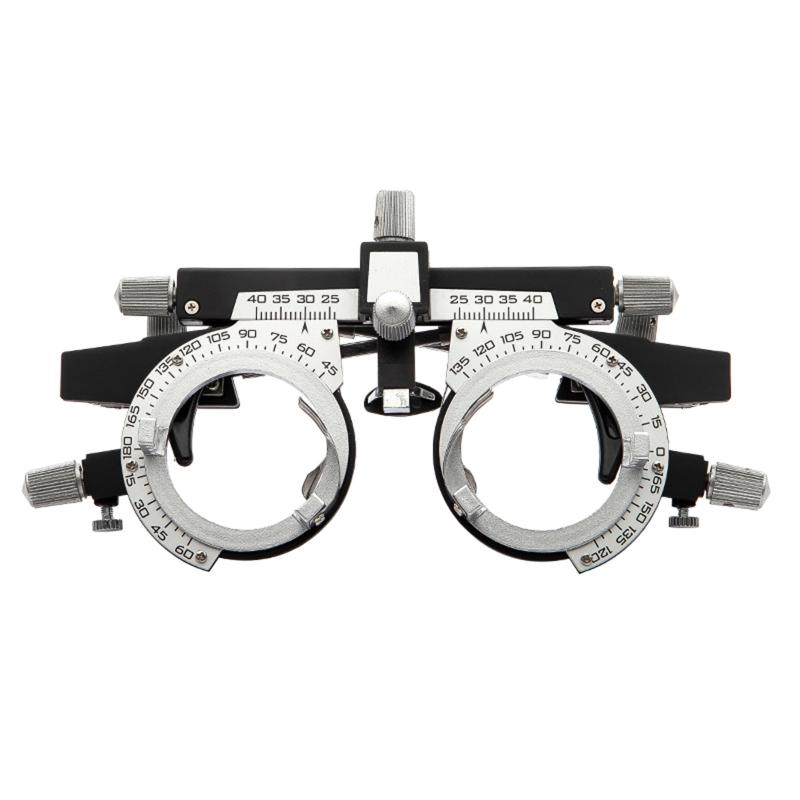 Optical Trial Frame Adjustable Optical Optic Trial Lens Frame Stainless Steel Panel Changeable Cylinder Axis Durable
