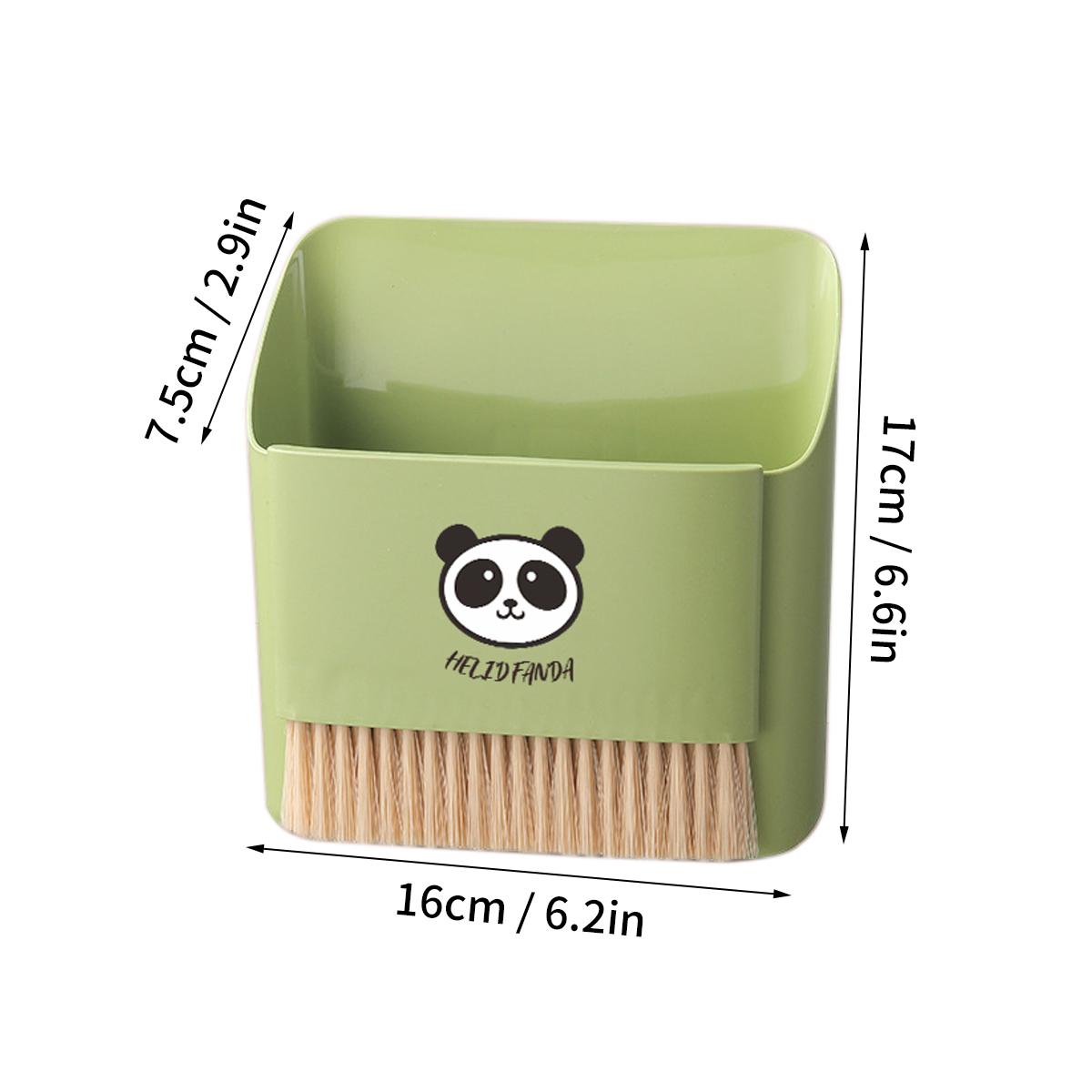 

Настенный настольный мусорный бак с метлой, офисная мусорная корзина, мини-веник и набор совков, подвесной настольный набор совков