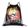 Custom My Hero Academias Drawstring Bag Men Women Portable Gym Sports Sackpack Shoto Todoroki Shopping Storage Backpacks