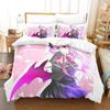 Comfortable Anime Print Duvet Cover Set With Duvet Cover And Pillowcases Single Twin Full Queen King Sizes For Adults And Kids
