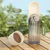 Pet Dogs Water Bottle,Foldable 2 in 1 Portable Pet Puppy Travel Leak Proof Drinking Dispenser Feeder bowl Water with Food Container