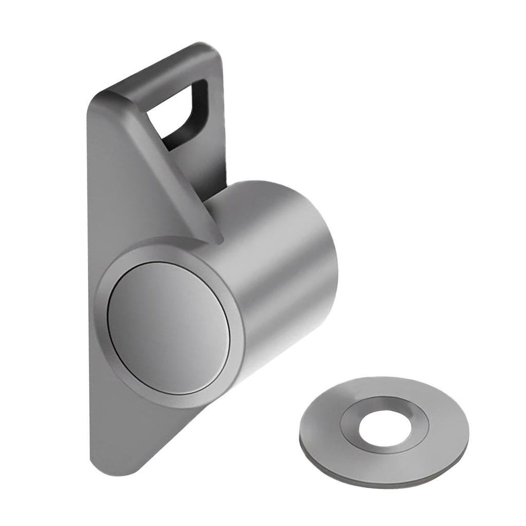 Ohne Bohren Schranktürhalter Magnetischer Verschluss für Kleiderschrank und Schuhschrank Robuste Zinklegierungsmaterialien