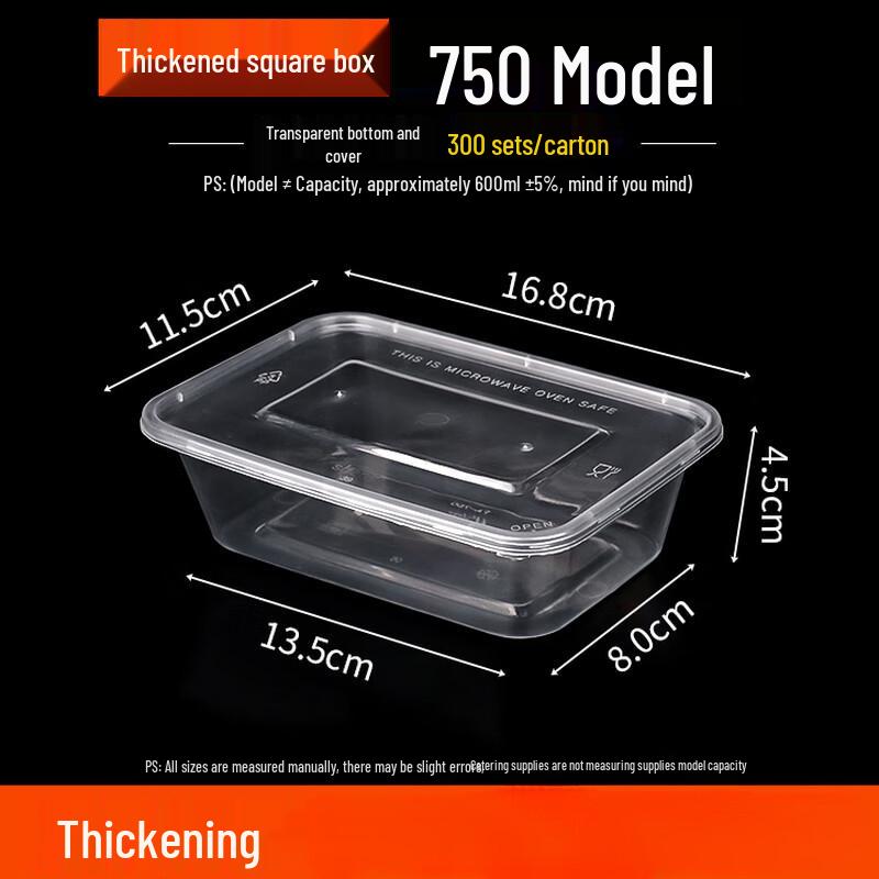 Disposable Plastic Takeaway Container