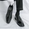 Large size British casual business dress leather shoes men's shoes wedding shoes single shoes work shoes men's leather shoes