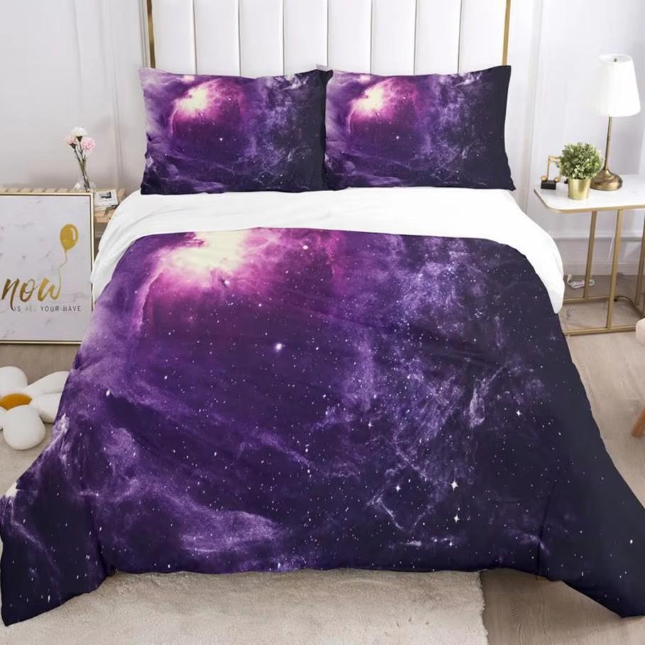 Dreamy Starry Sky Down Comforter Set - Bedding Set - 3-piece Duvet Cover Set