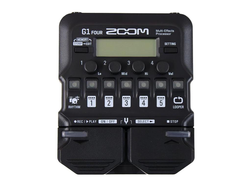 ZOOM G1 FOUR Guitar Processor Multi-Effects