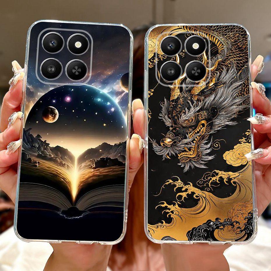 Modische Bemalte Hülle Für Honor 400 Smart X7D Weiche Silikon TPU Handyhüllen Für Honor X7D 400Smart 5G LGN-NX1 Hüllen Stoßfänger