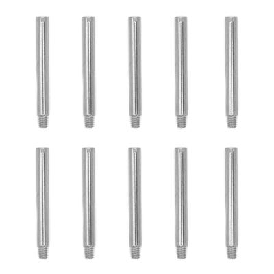 Armband Schraubgliedstift Professionelles Stahl Uhrenarmband Schraubrohr Reparaturwerkzeug Zubehör für Uhrmacher 0.53 X