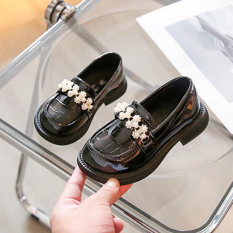 Retro-Lederschuhe für Mädchen 2025: Weiche Sohle Kleinkind- & Baby Prinzessin Schuhe für Frühling & Herbst