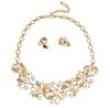 18k Gold & Silver Plated Pearl Jewellery Set | Latest Stylish Design Fancy Traditional Necklace Sets