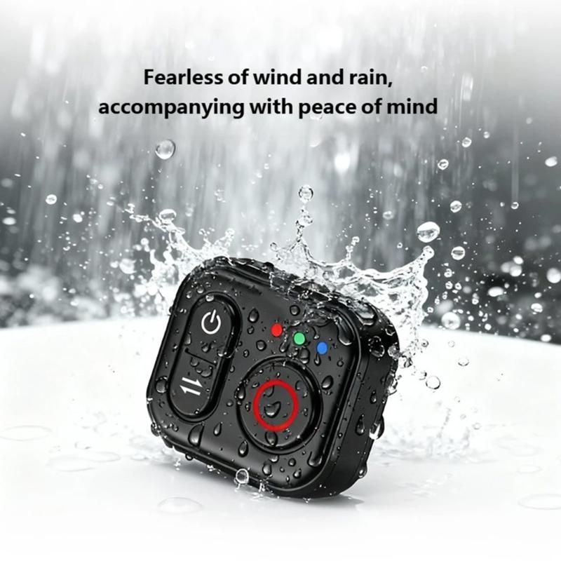 Compact Bluetooth-compatible Remote Control for Action4/5/6/osmo360 Cameras Durability Construction for Active Life Enth
