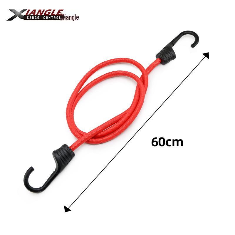 Elastic Motorcycle & Bicycle Cargo Strap - Reinforced Trunk Hook Rope for Luggage & Bundling