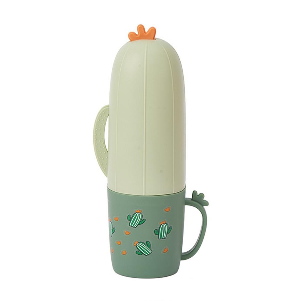 1Pcs Cute Cartoon Toothpaste Container Towel Storage Bathroom Toothbrush Cover  Travel